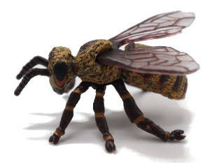 ⭐︎ぽぽぽ⭐︎ Papo Bee #50256 - Lifelike figure with stinger - New in 2021