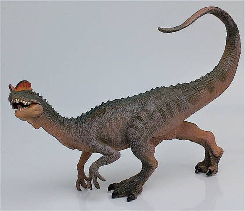 Papo Dilophosaurus - Left Side View