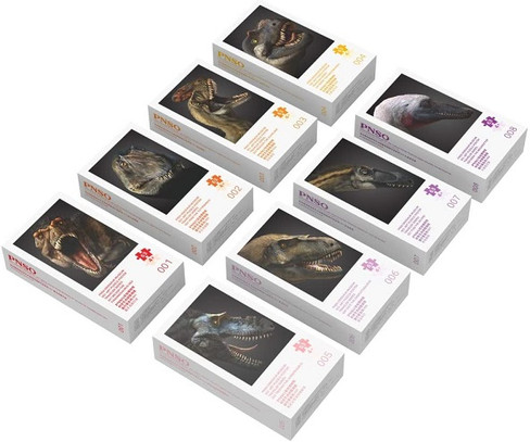 PNSO Eight Dinosaur Puzzle Set