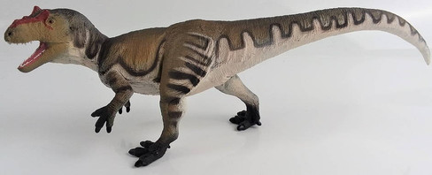 Safari Ltd. Allosaurus - Striped - Side View