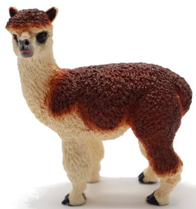 Safari Ltd. Farm Life - Alpaca #224529 - Two Toned Coloring
