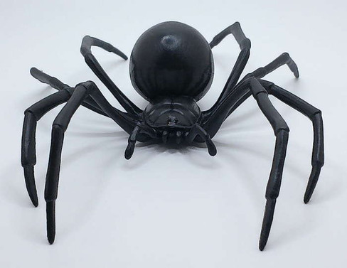 Safari Ltd Black Widow Spider - Front View