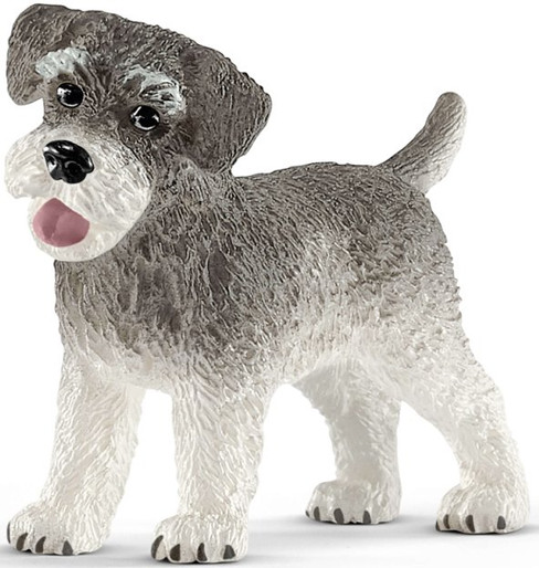 Schleich Toy Figure - Dog - Miniature Schnauzer