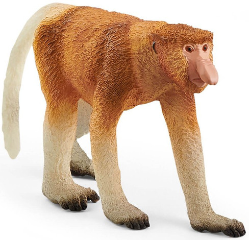 Schleich Toy Wildlife Figure - Proboscis Monkey