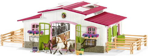 Horse Farm w/ Rider, Horses & Accessories (Schleich)