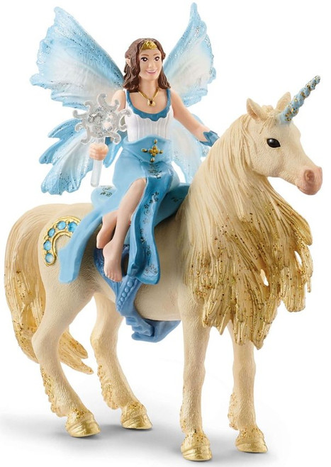 Unicorn - Eyela Riding On Golden (Schleich)