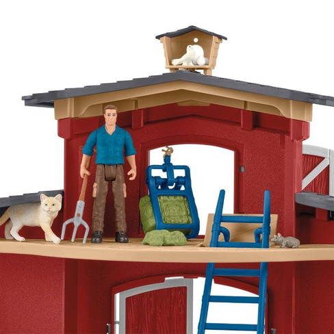 Red Barn with Animals and Accessories (Schleich)