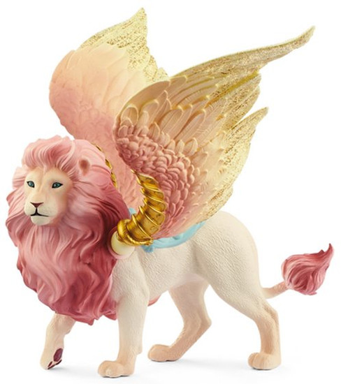 Fairy in Flight on Winged Lion (Schleich)
