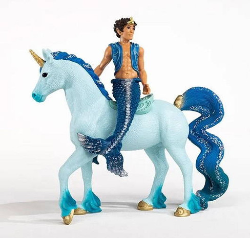 Mermaid - Aryon Riding Unicorn (Schleich)