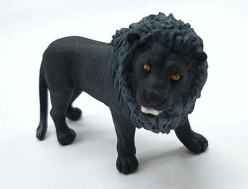 Schleich Leone Nero - Figura Wild Life Collezionabile - Foto 8