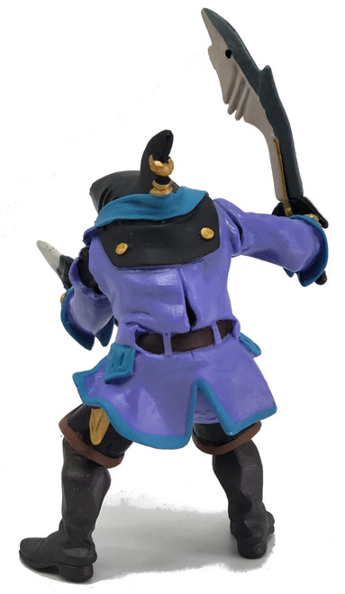 Papo Shark Mutant Pirate - Rear View