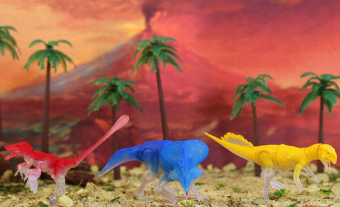 Glow-in-the-Dark 3-pack (Beasts of the Mesozoic)