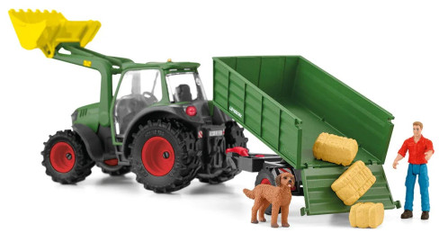 Tractor with Trailer (Schleich)