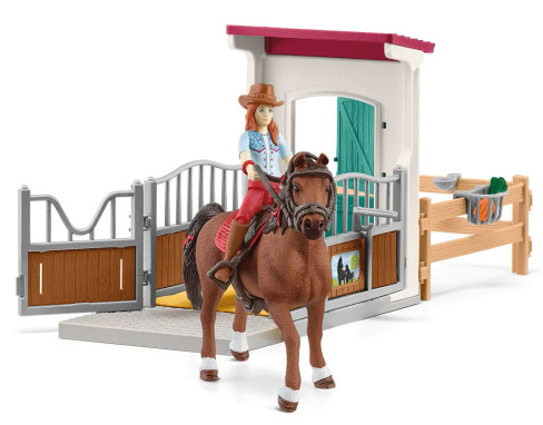 Horse Box with Hannah & Cayenne (Schleich)