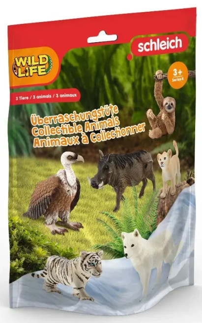 Wild Life 3pc Blind Bag  - Series 4 (Schleich)