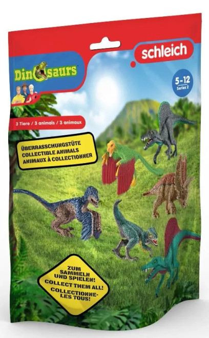 Dinosaur Mini 3pc Blind Bag  - Series 2 (Schleich)