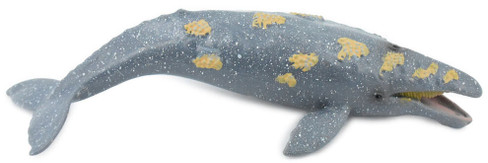 CollectA Balena Grigia – Replica In Miniatura 22,8 Cm – Giocattolo Educativo Per Bambini
