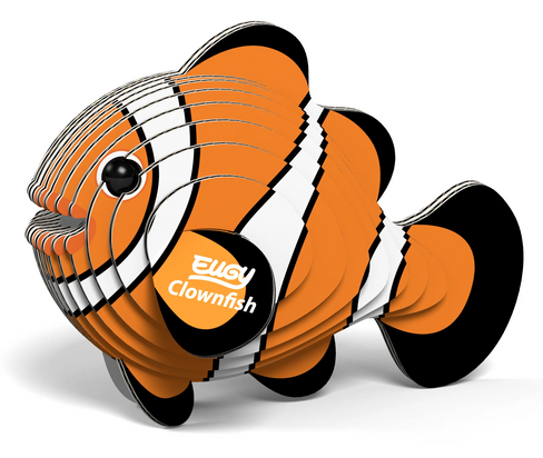 EUGY Clown Fish 3D Puzzle #037 - Manufacturer main image