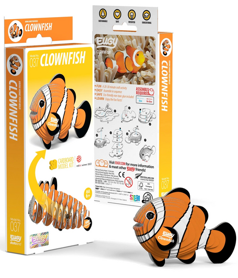 EUGY Clown Fish 3D Puzzle #037 - Package image