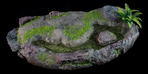 Haolonggood Stegosaurus 1:20 Statue #000 hero image scenic base