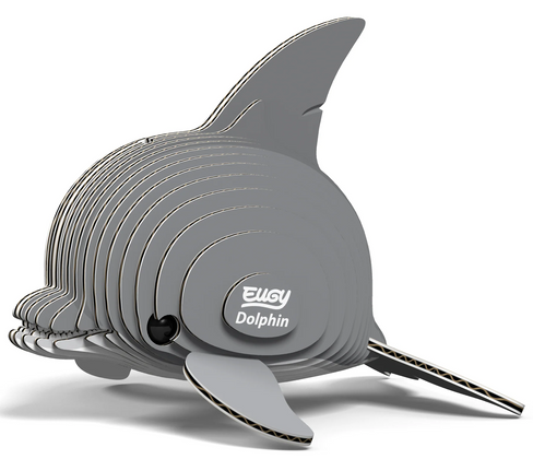 EUGY Dolphin 3D Puzzle #021 - Manufacturer main image