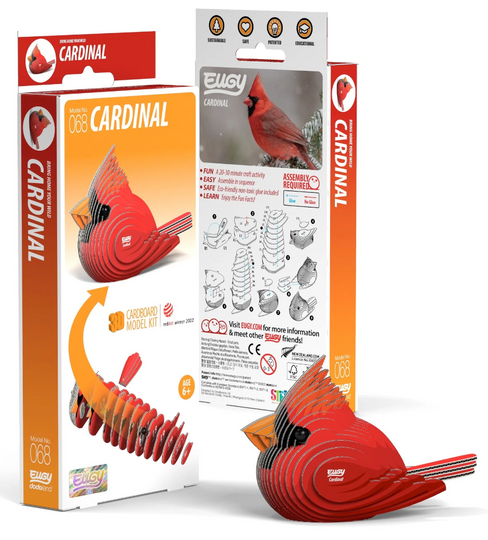EUGY Cardinal 3D Puzzle #068 - Package image
