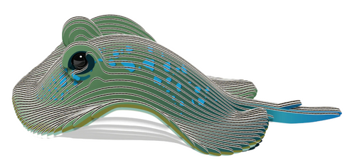 EUGY Stingray 3D Puzzle #102 - side image
