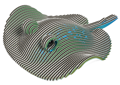 EUGY Stingray 3D Puzzle #102- Manufacturer main image