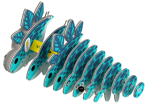 EUGY Stego 3D Puzzle #007 - construction image