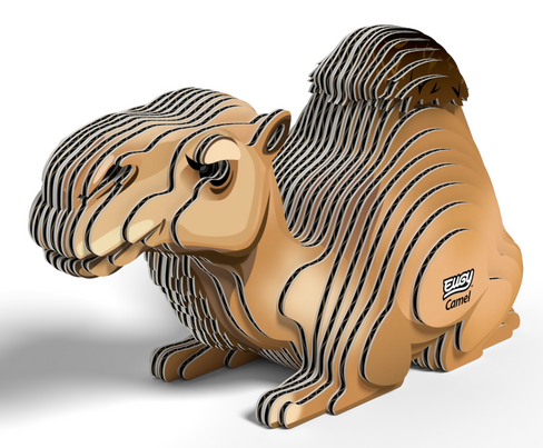 EUGY Camel 3D Puzzle #136 - front view image