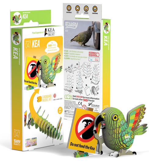 EUGY Kea 3D Puzzle #047 - Package image