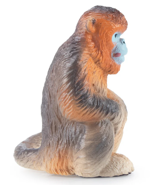 Toymany - Golden Snub-nosed Monkey #00444 - side view image