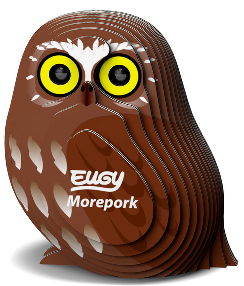 EUGY Morepork 3D Puzzle #036 - Manufacturer main image