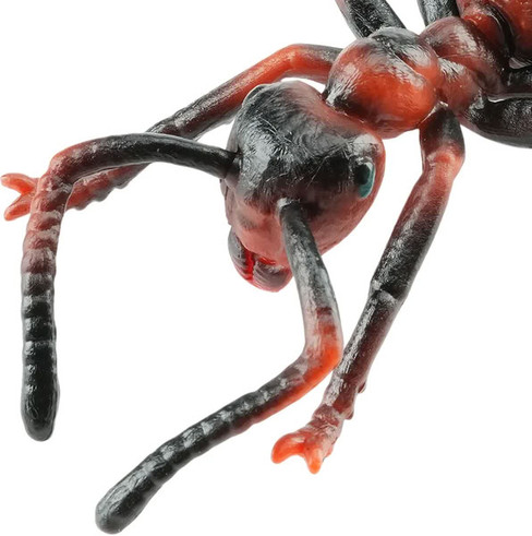 Toymany Red Imported Fire Ant #432 - Close Up Head View