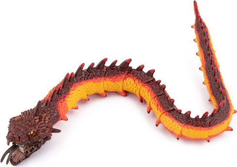 Papo Fire Basilisk #36045 - Side View from Above
