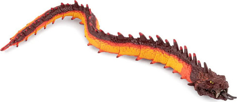 Papo Fire Basilisk #36045 - Side View Right from Above