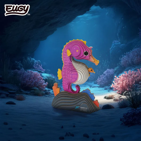 EUGY Seahorse 3D Puzzle #141 - In Nature 1