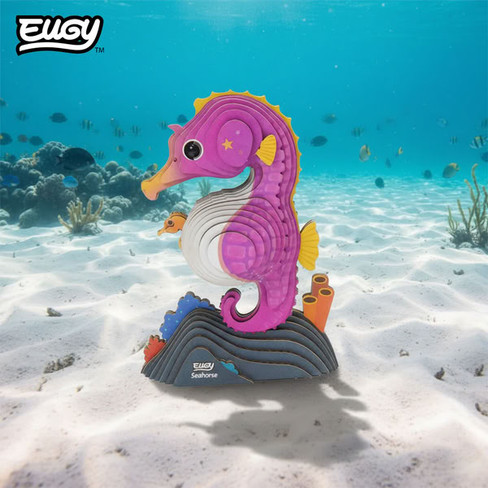 EUGY Seahorse 3D Puzzle #141 - In Nature 2