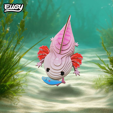 EUGY Axolotl 3D Puzzle 139 - In Nature 1