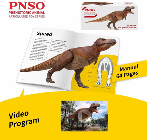 PNSO Cameron T-Rex Articulated Dinosaur Figure - Add On Bonus