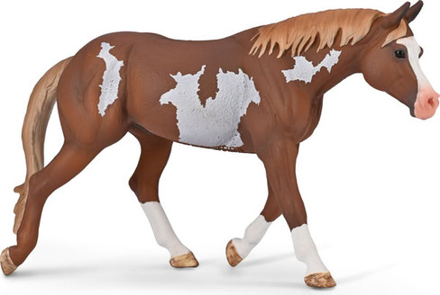 CollectA American Paint Horse Stallion Chestnut Overo #80062 - Main Picture