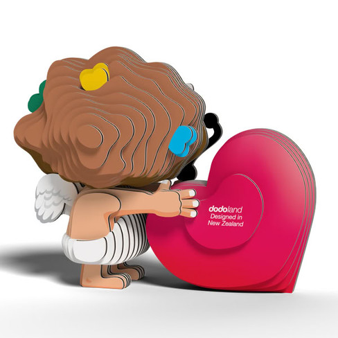 05-EUGY Cupid 3D Puzzle #140 - Rear View