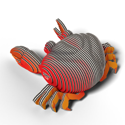 EUGY Crab 3D Puzzle #144 - Left Rear View