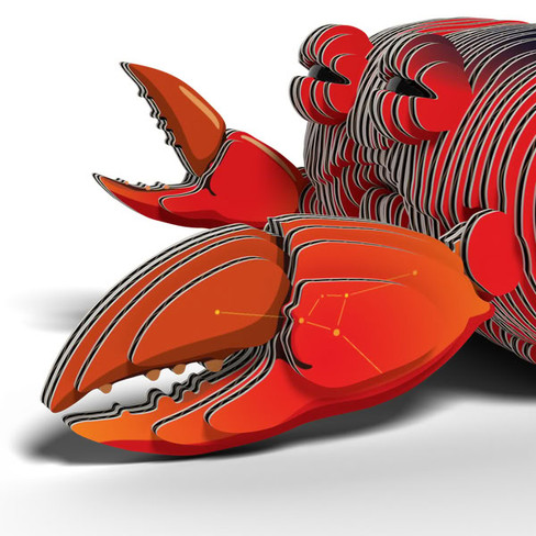 -EUGY Crab 3D Puzzle #144 - Close Up Pincer View
