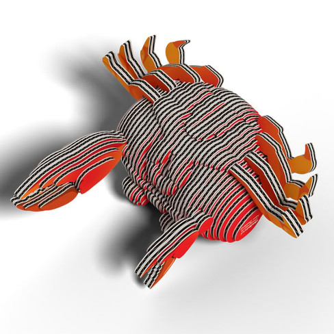 EUGY Crab 3D Puzzle #144 - Top View