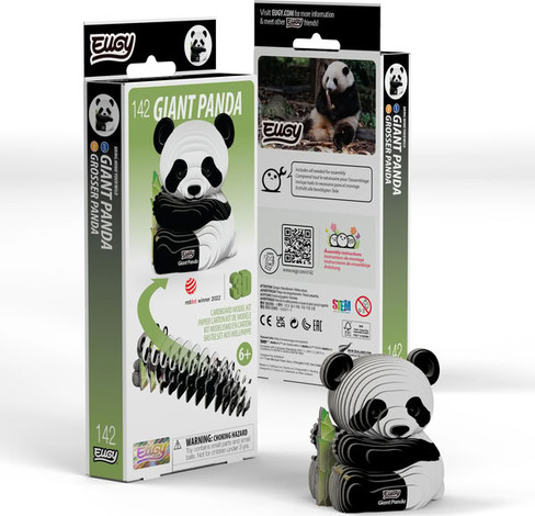EUGY Giant Panda 3D Puzzle #142 - Main Picture