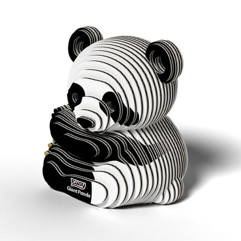 EUGY Giant Panda 3D Puzzle #142 - Left Front View