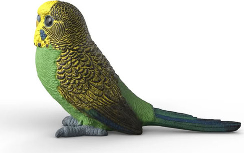 Schleich Budgie #14939 - Left View