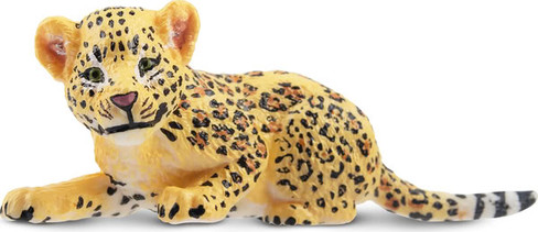 Toymany Jaguar Cub - Lying  #00126 - Left Front View