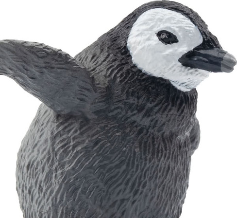 Toymany Emperor Penguin Baby #00217 - Right Front View